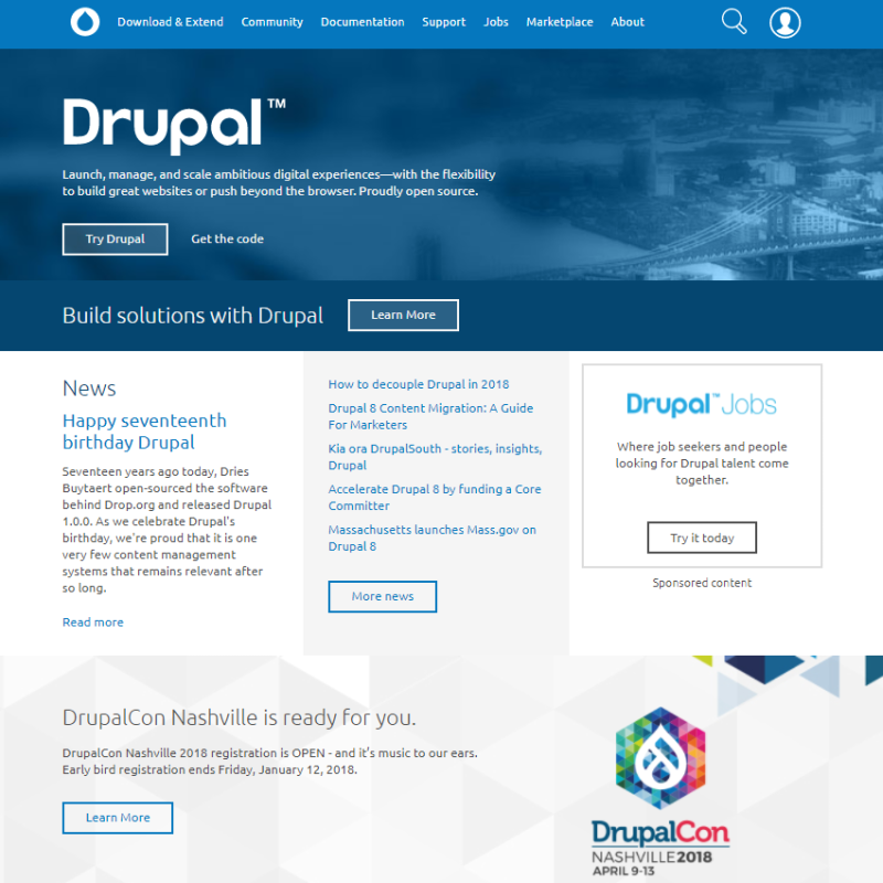 Drupal Website
